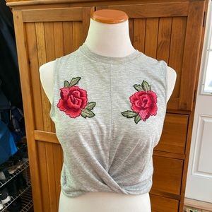 Rose Crop Top